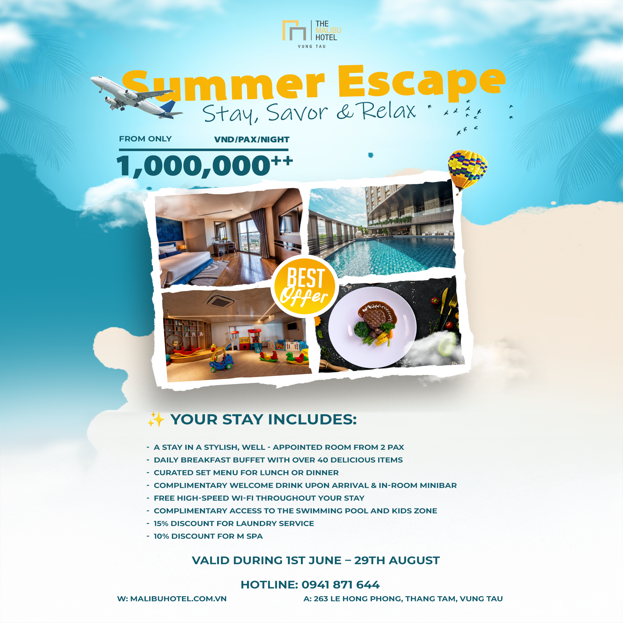 Malibu Summer Package